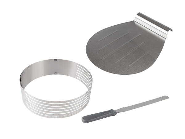Pelle à gâteau/​cercle de découpe pour génoise