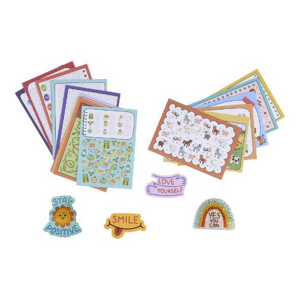 HOME CREATION(R) Assortiment de sets de table et de cartes d'activités