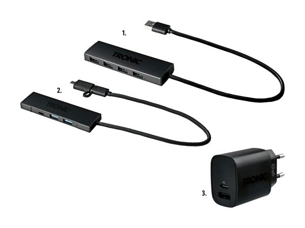 Hub USB/Chargeur rapide