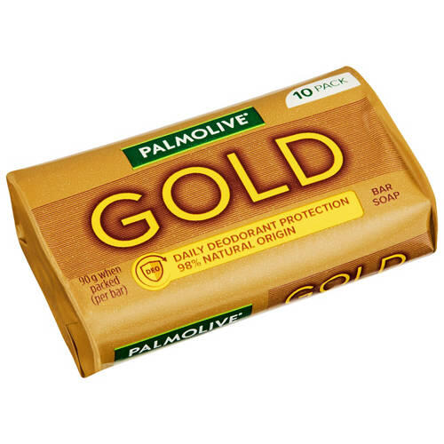 Gold Soap Bar 10 Pack 90g