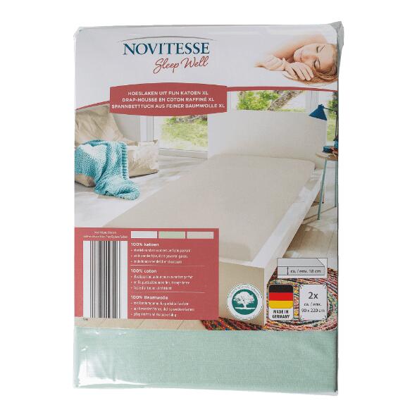 NOVITESSE(R) Spannbetttuch, 2 Pers.