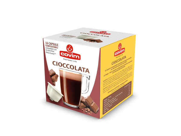 Chocolate DG compostable Capsules