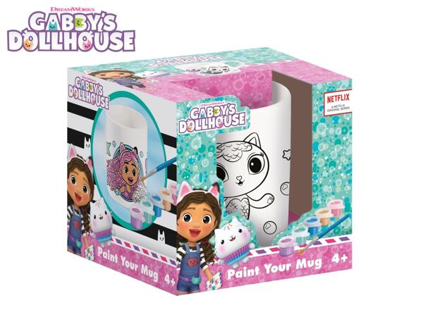 Kids' Paint Your Own Mug Crafting Set - Gabby's Dollhouse