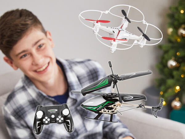 Jamara Ferngesteuerter Heli-/Quadrocopter