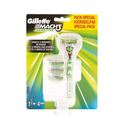 Gilette Mach 3 Sensitive(R) Nassrasierer