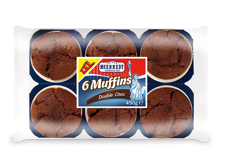 Muffins met chocoladestukjes