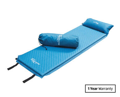 Self-Inflating Mat with Pillow
