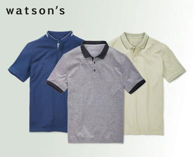 WATSON'S Herren-Polo-Shirt