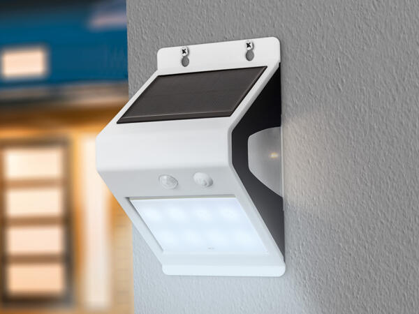 LIVARNO HOME(R) LED-væglampe med solceller
