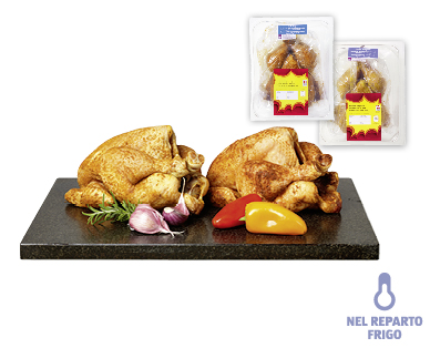 Pollo nel sacchetto da forno alla paprica/all'aglio