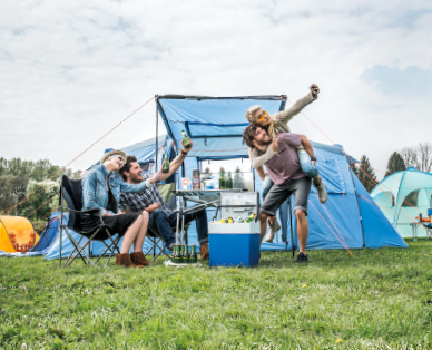 ADVENTURIDGE(R) 4-Personen-Zelt