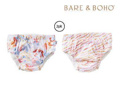 Bare & Boho Reusable Cloth Nappy Pants 2pk