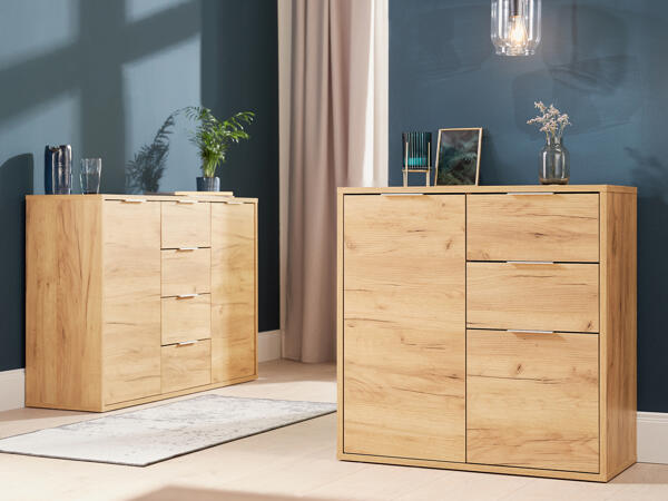 Cabinet with 2 Doors and 4 Drawers