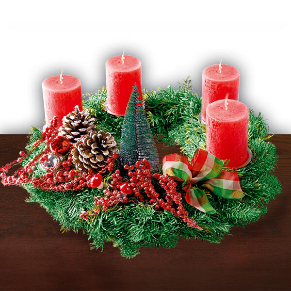 Exklusiver Nobilis Adventskranz XXL