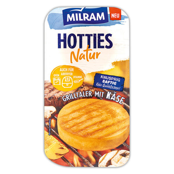 Hotties Grilltaler mit Käse