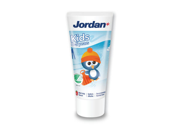 Jordan Kids tandbørste eller tandpasta
