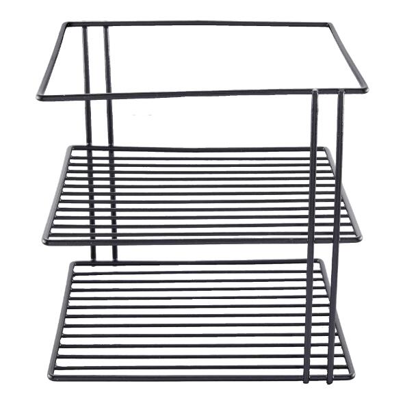 HOME CREATION(R) 				Panier suspendu, égouttoir à vaisselle ou étagère d'angle en métal