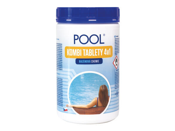 „POOL" KOMBI TABLETY 4v1