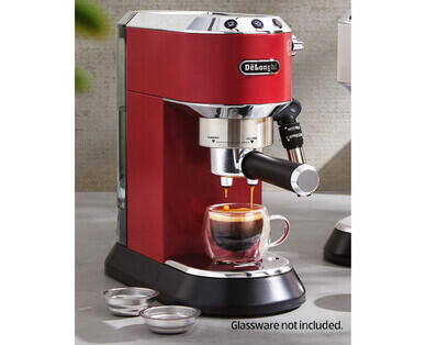 De'Longhi Dedica Pump Espresso Machine - Red