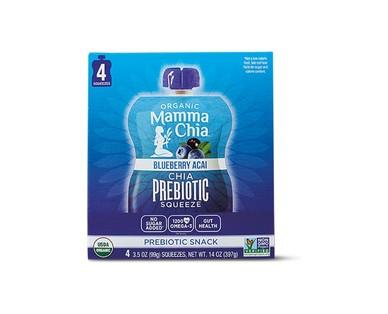 Mamma Chia Prebiotic Organic Squeezie
