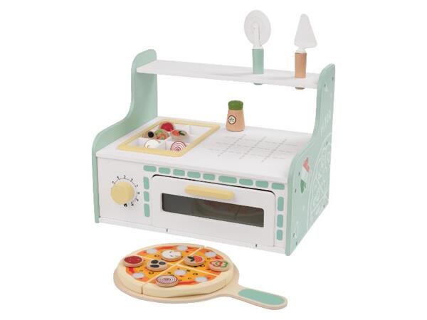 Dřevěný zmrzlinářský vozík / pec na pizzu