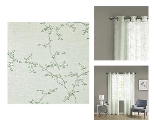 Huntington Home 
 Window Sheer Curtain Pair