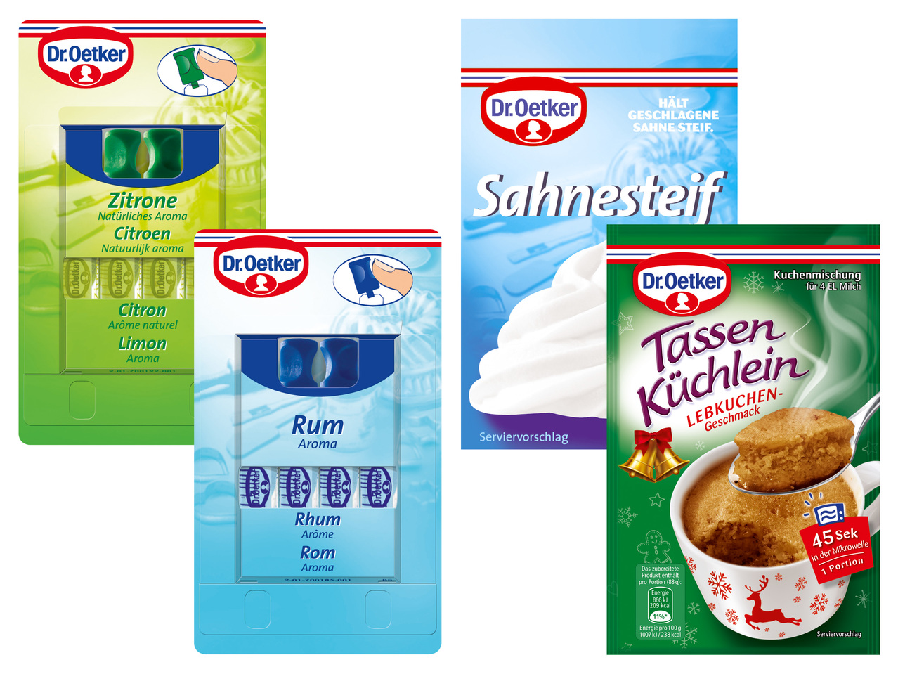 DR. OETKER Backartikel