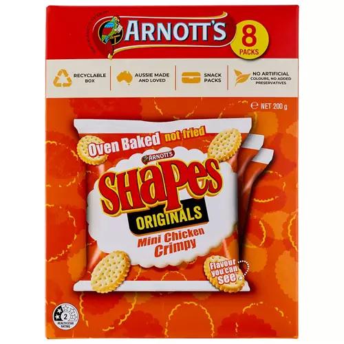 Shapes Chicken Crimpy 200g 8 Pack