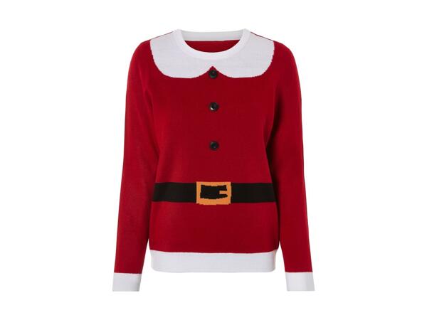 ESMARA(R)/ESMARA MEN(R) Julesweater med LED