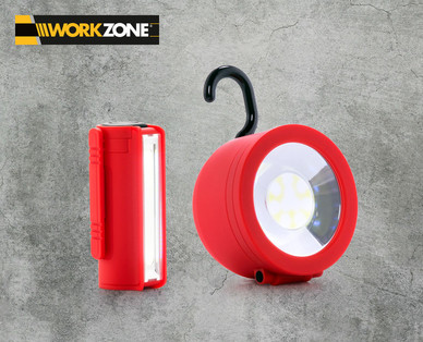 WORKZONE Mini-Arbeitsleuchten-Sortiment
