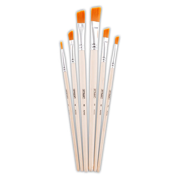 Schrägpinsel 6er-Set