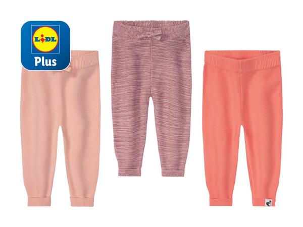 Pantalon en maille pour bébé