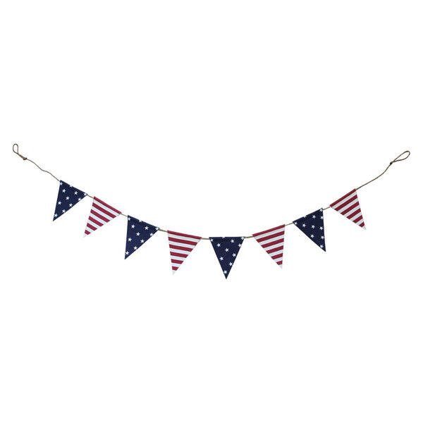 KIRKTON HOUSE Pennant Style Americana Garland