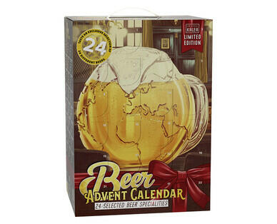 CALENDRIER DE L'AVENT AVEC DE LA BIÈRE
