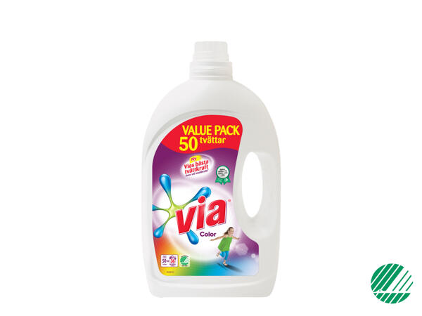 Via tvättmedel