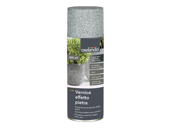 Stone Effect or Metallic Spray Paint