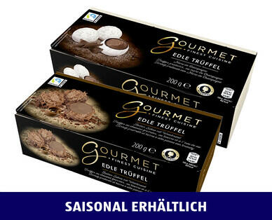 GOURMET 
 TRÜFFELPRALINÉS