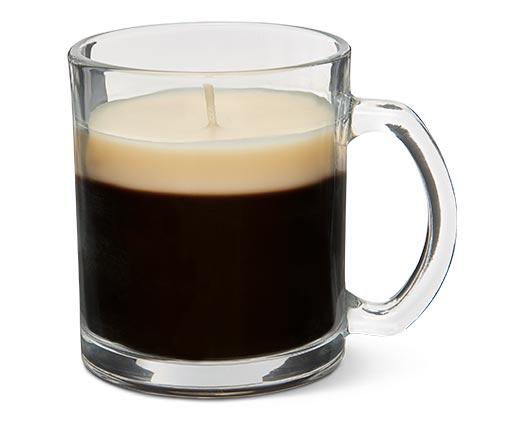 Huntington Home Glass Coffee Candle