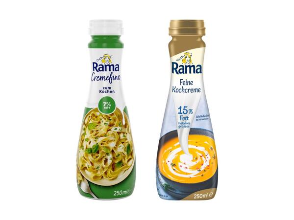 Rama Cremefine pour cuisiner