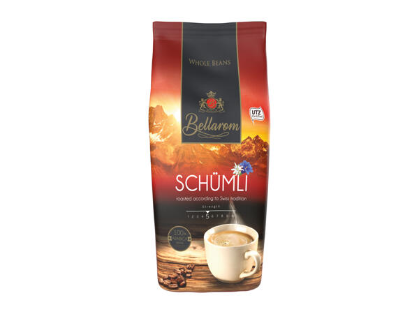 Gebrannte Kaffeebohnen