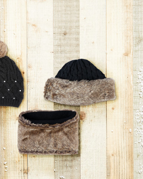 Inoc Faux Fur Snood