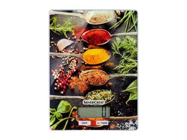 Silvercrest Kitchen Tools Digital Kitchen Scales With a Spice-Themed Design