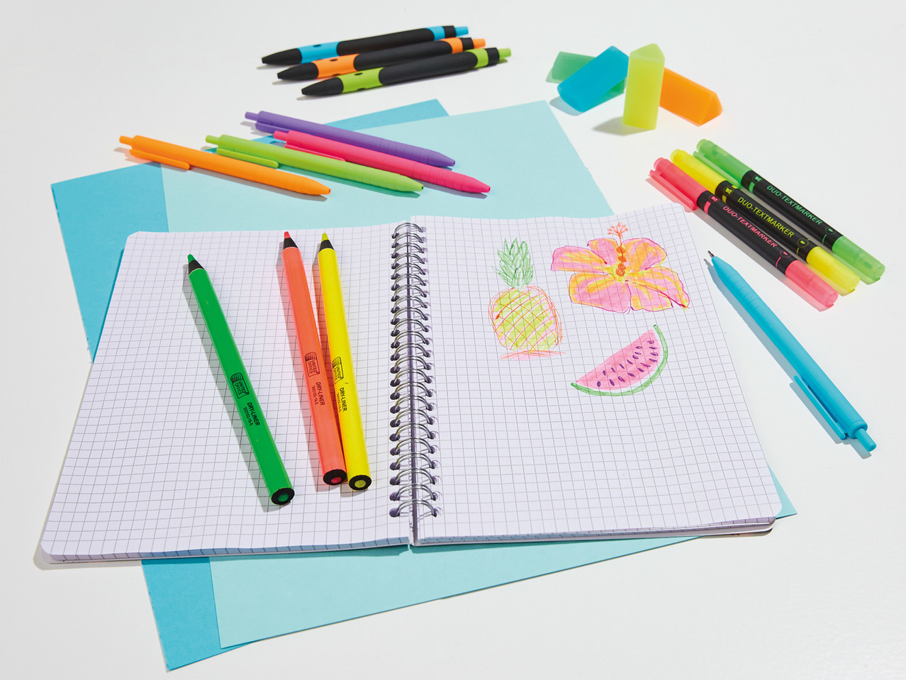 United Office Colourful Stationery1