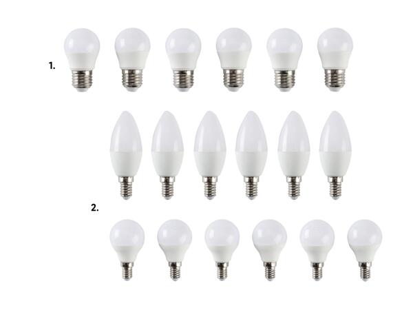 Set di lampadine LED, 6 pezzi