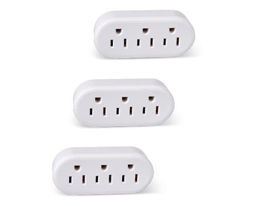 Bauhn Indoor Extension Cord or Wall Tap