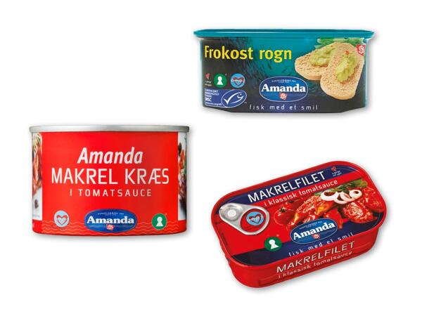 AMANDA Fisk på dåse
