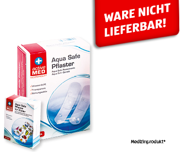 ACTIVE MED Aqua Safe Pflaster