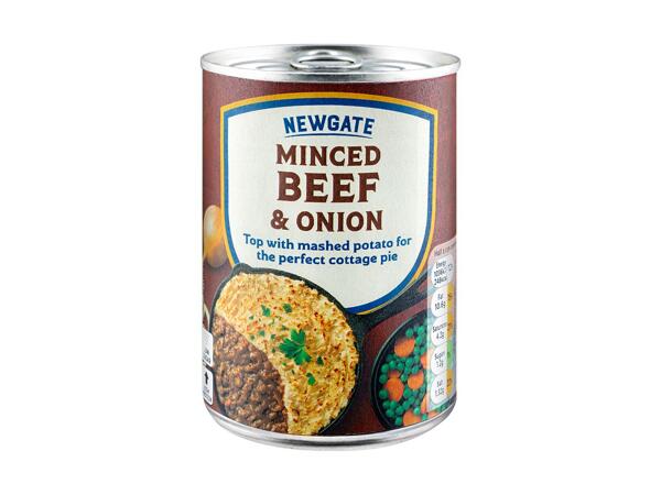 Newgate Minced Beef Onion Irish Stew Assorted
