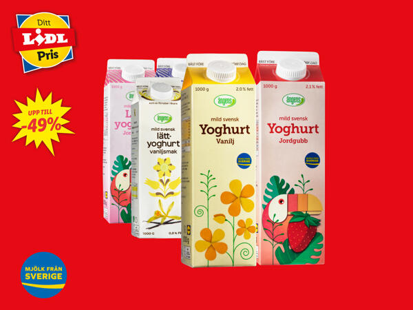 Smaksatt yoghurt