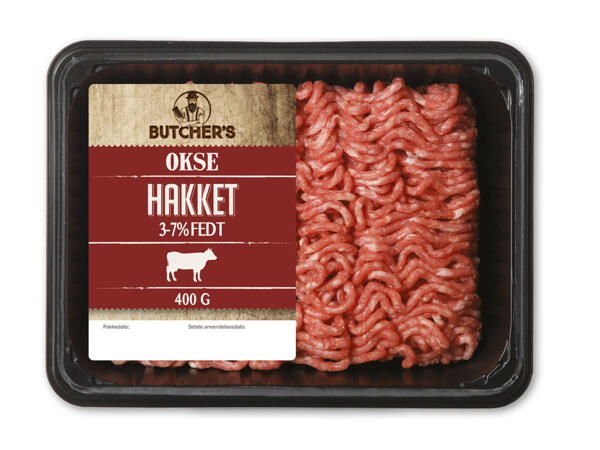 Hakket oksekød